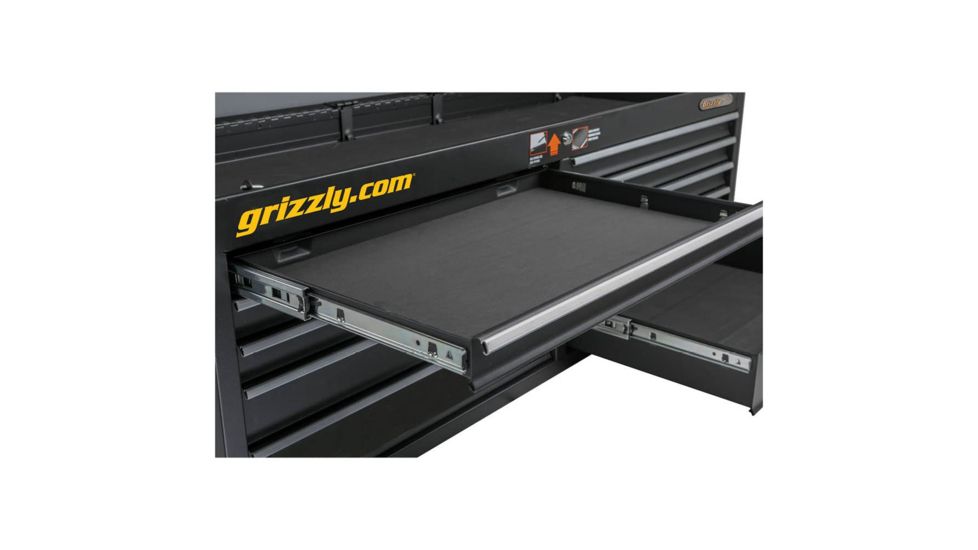 Grizzly Industrial 10 Drawer Tool Chest, 52in. Wide T26900