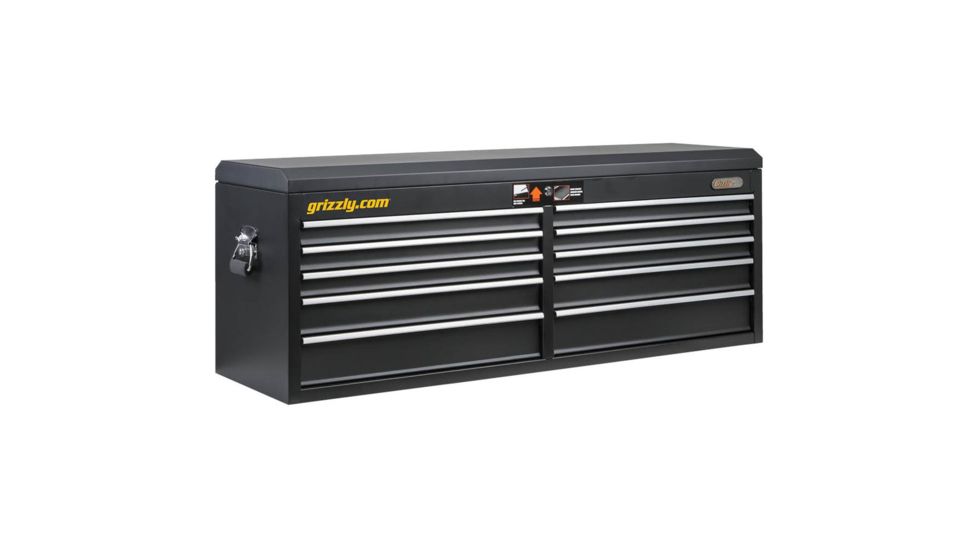 Grizzly Industrial 10 Drawer Tool Chest, 52in. Wide T26900