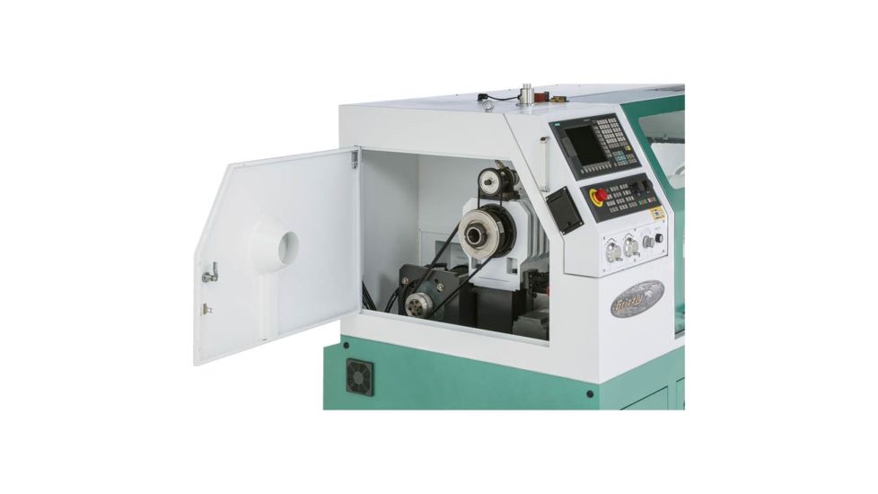 Grizzly Industrial 13in. CNC Lathe w/ 6 Pos. Tool Changer, G0884