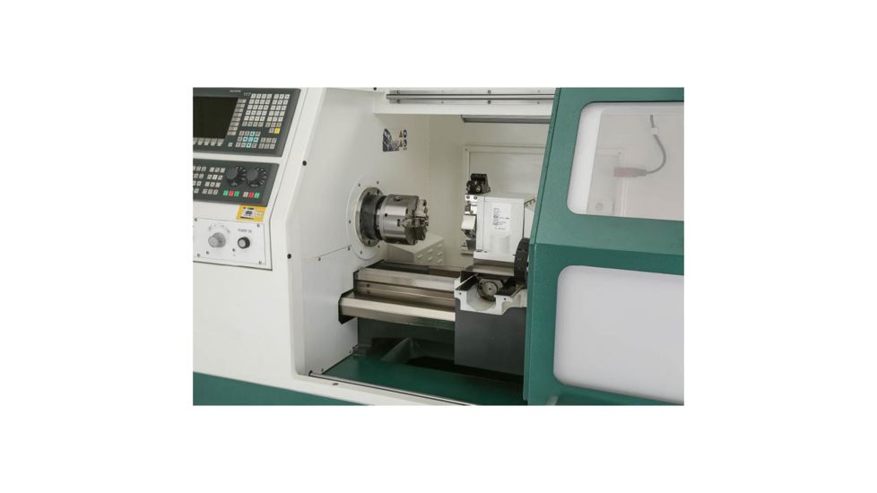 Grizzly Industrial 13in. CNC Lathe w/ 6 Pos. Tool Changer, G0884