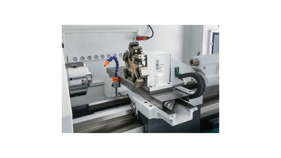 Grizzly Industrial 13in. CNC Lathe w/ 6 Pos. Tool Changer, G0884