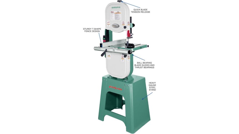 Grizzly Industrial 14in. Ultimate Bandsaw G0555