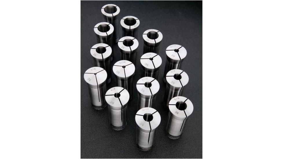 Grizzly Industrial 15 pc. Precision 5-C Collets Set G1238