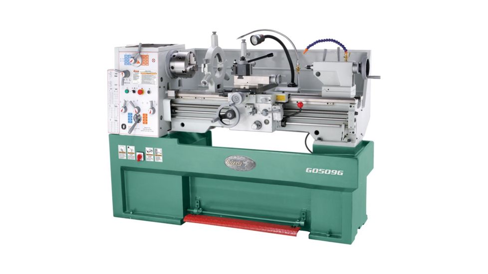 Grizzly Industrial 16in. x 40in. 3-Phase Gunsmithing Metal Lathe G0509G