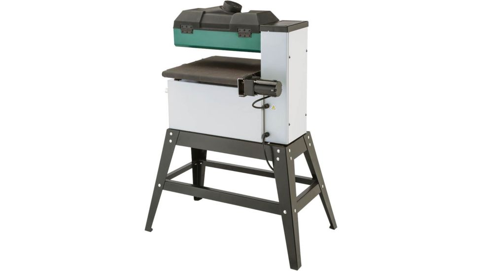 Grizzly Industrial 18in. 1.5 HP Open-End Drum Sander w/Variable-Speed Feed G0458Z