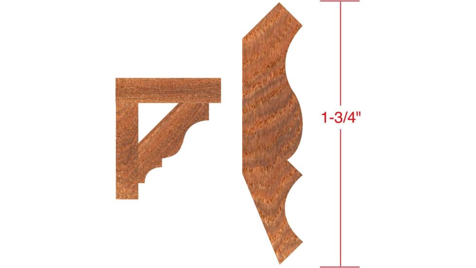 Grizzly Industrial 2in. Crown Moulding C2207