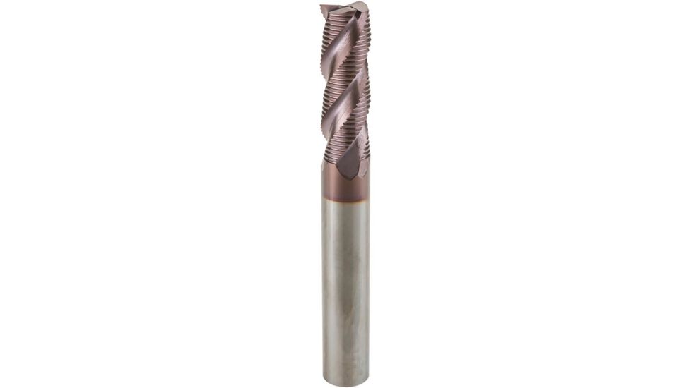 Grizzly Industrial 3/4in. x 6in. Super Carbide 3-Flute Roughing End Mill H7641