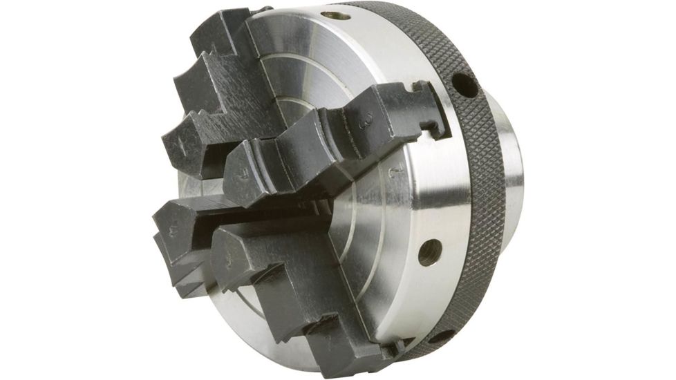 Grizzly Industrial 3in. 4 Jaw Chuck 1in. x 8 TPI H7605