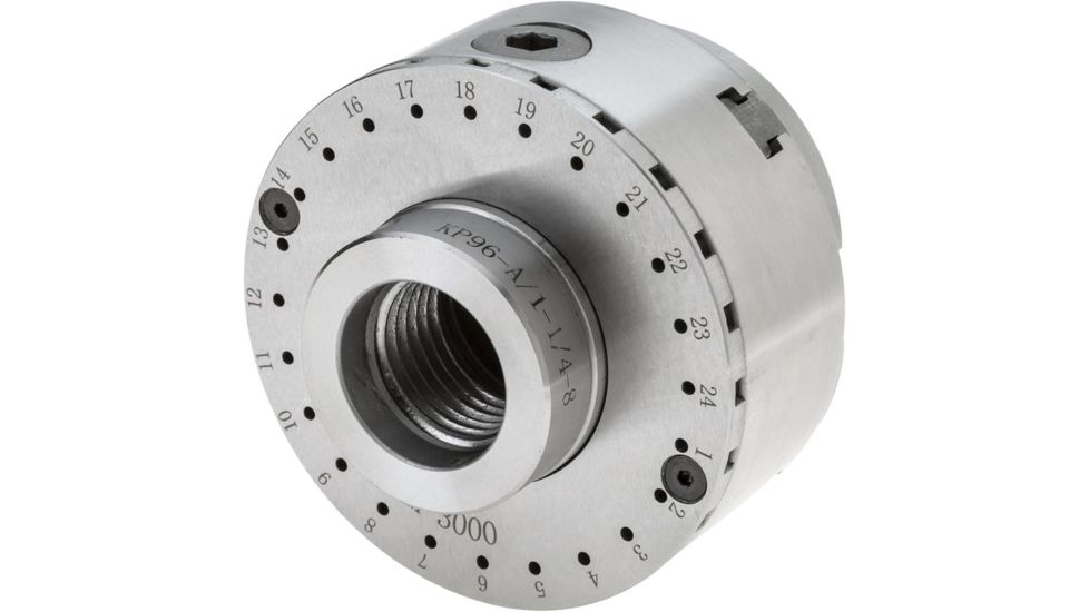 Grizzly Industrial 4 Jaw Wood Chuck 1-1/4in. x 8 TPI H6267