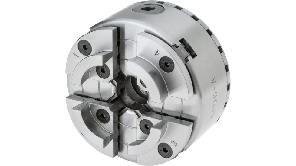 Grizzly Industrial 4 Jaw Wood Chuck 1-1/4in. x 8 TPI H6267