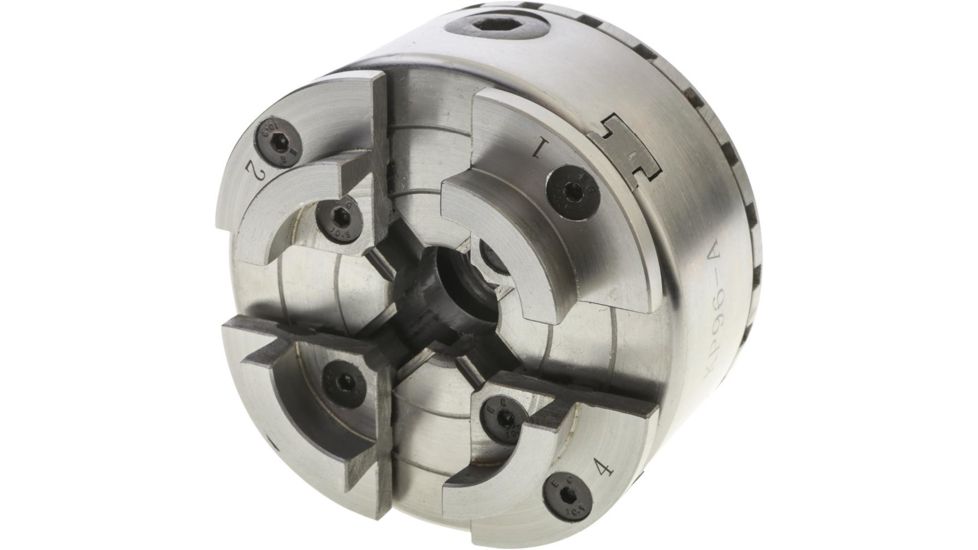 Grizzly Industrial 4 Jaw Wood Chuck 1in. x 12 TPI H6266