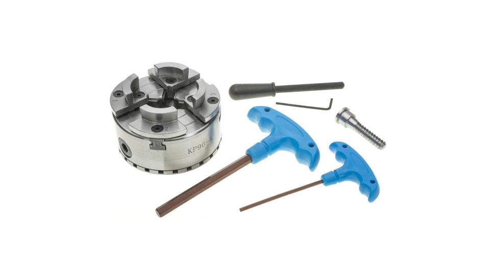 Grizzly Industrial 4 Jaw Wood Chuck 1in. x 8 TPI H6265