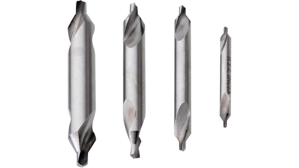 Grizzly Industrial 4 pc. Center Drill Set 60, H5930