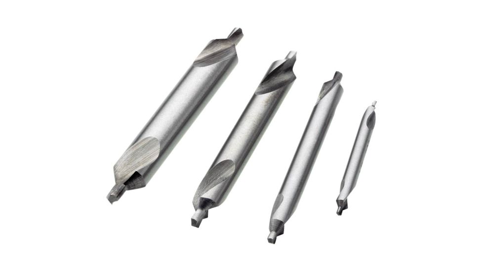 Grizzly Industrial 4 pc. Center Drill Set 82 H5931