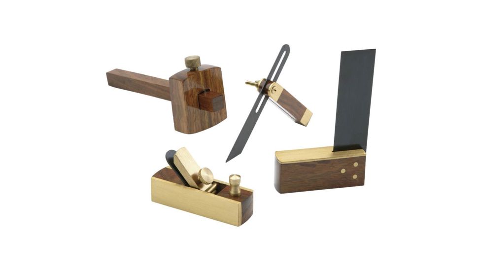Grizzly Industrial 4pc Minature Woodworking Set T10090