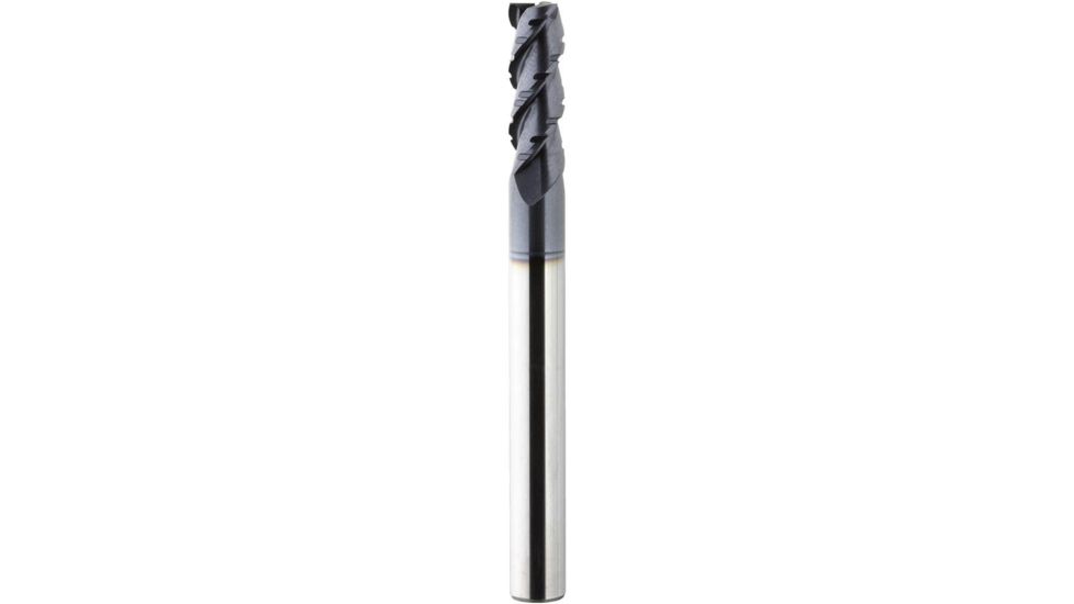 Grizzly Industrial 5/16in. x 4in. Super Carbide 3-Flute Roughing End Mill H7637