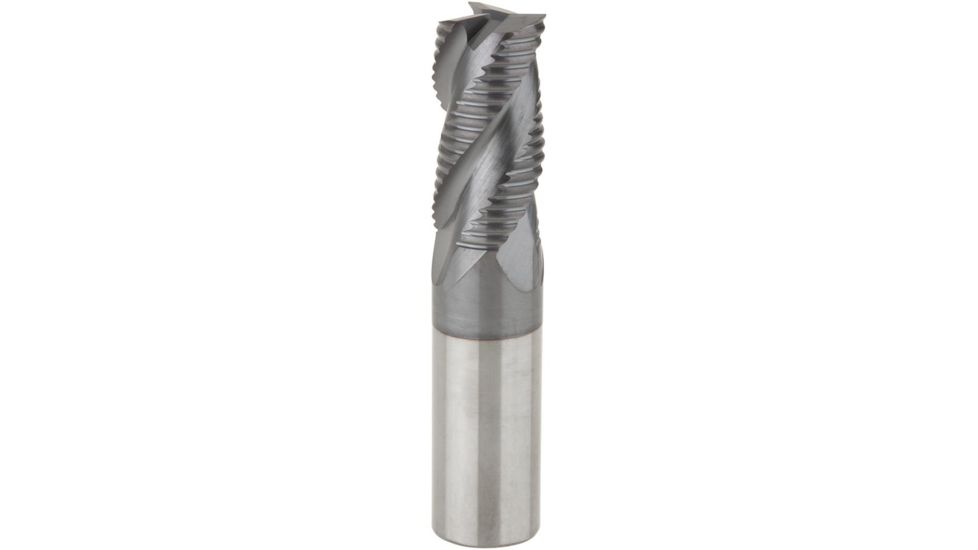 Grizzly Industrial 5/8in. x 3in. Super Carbide 3-Flute Roughing End Mill H7635