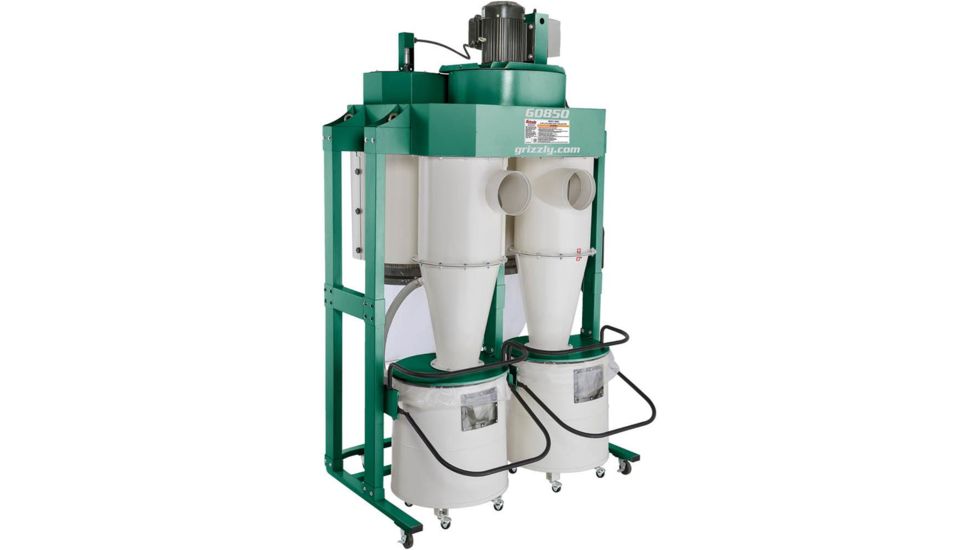 Grizzly Industrial 5 HP Cyclone Dust Collector G0850