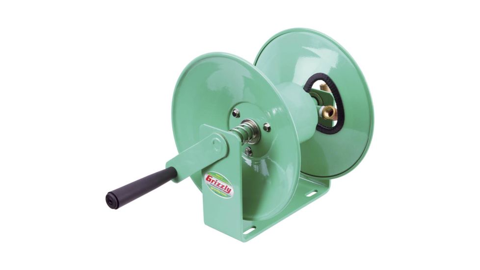 Grizzly Industrial 50' Hand Crank Hose Reel H0615