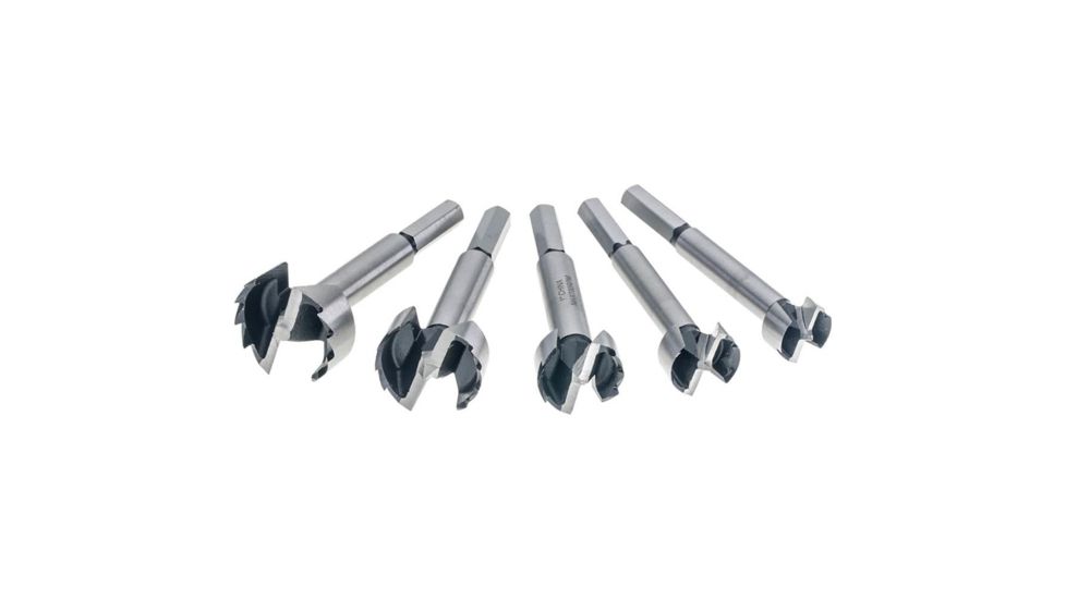 Grizzly Industrial 5pc Forstner Bit Set T27032