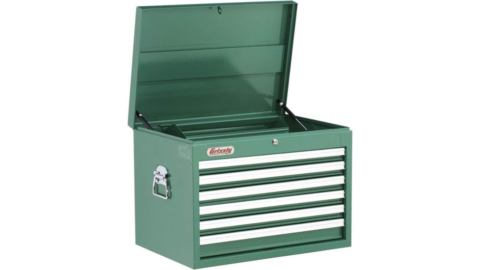 Grizzly Industrial 6 Drawer Tool Chest With Gas Springs H7731