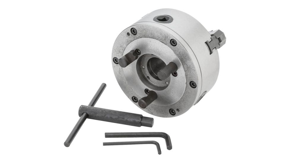 Grizzly Industrial 6in. 3-Jaw Scroll Chuck D1-4 G9819