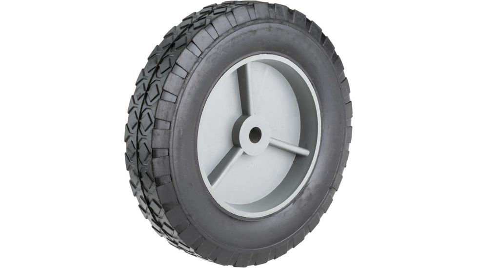 Grizzly Industrial 8in. x 7/16in. Axle Rubber Wheel G7083