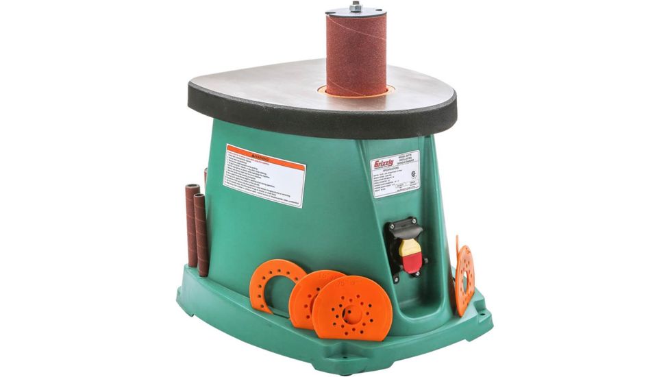 Grizzly Industrial Benchtop Oscillating Spindle Sander 1/2 HP G0739
