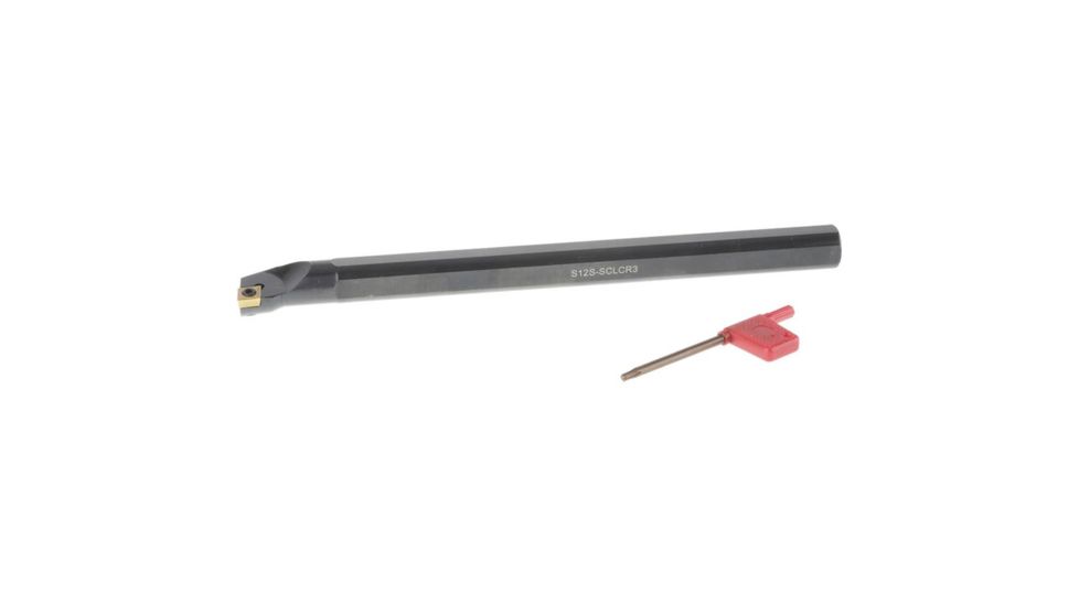 Grizzly Industrial Boring Bar SCLCR 3/4in. Dia. x 10in., 5-Deg. Cutting Angle, RH T10860