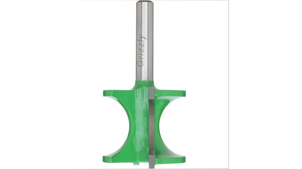 Grizzly Industrial Bull Nose Bit, 1/4in. Shank, 1-1/4in. Cutter Dia. C1026