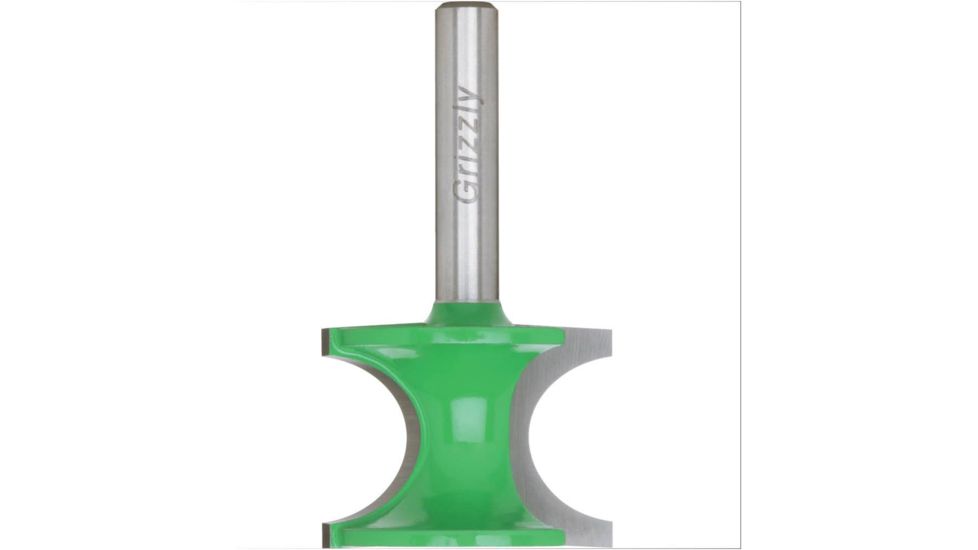 Grizzly Industrial Bull Nose Bit, 1/4in. Shank, 1-1/8in. Cutter Dia. C1025