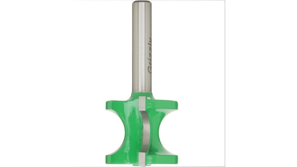 Grizzly Industrial Bull Nose Bit, 1/4in. Shank, 1in. Cutter Dia. C1024