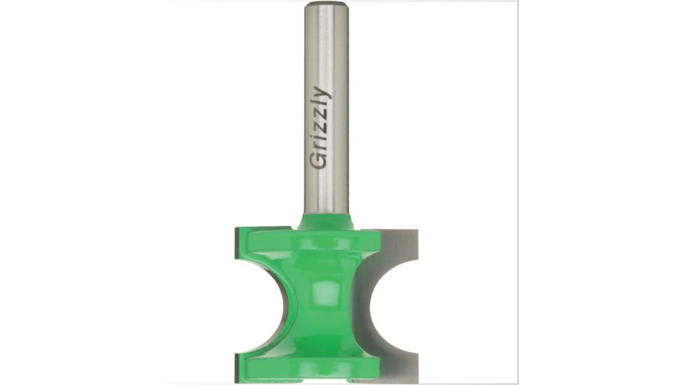 Grizzly Industrial Bull Nose Bit, 1/4in. Shank, 1in. Cutter Dia. C1024