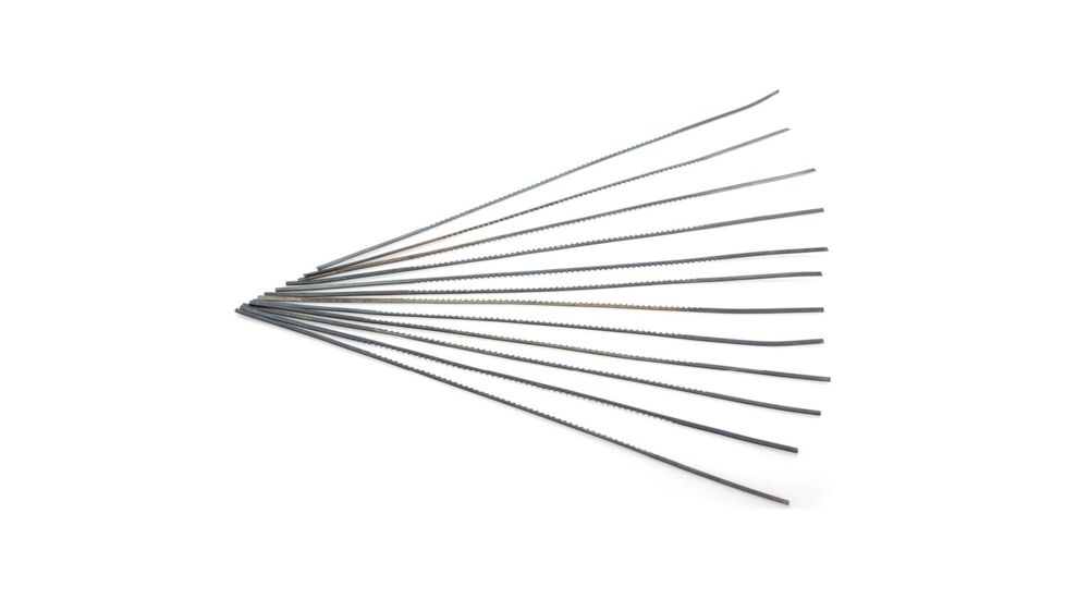 Grizzly Industrial Deep Throat Fret Saw Blades, 18 TPI, 12 pk. for T26852 T26854