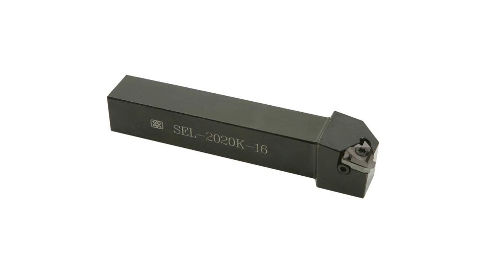 Grizzly Industrial External Threading Tool Holder - 20mm Sq., Left-hand, 4-15/16in H8309
