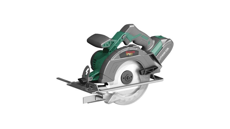 Grizzly Industrial Grizzly PRO 20V Circular Saw Kit with Battery, T30293X