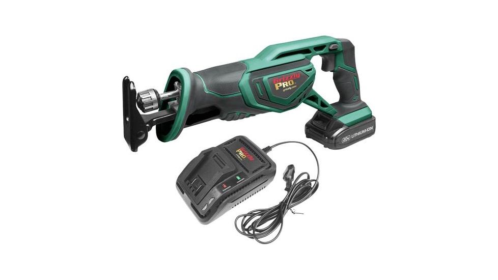 Grizzly Industrial Grizzly PRO Reciprocating Saw Kit with Battery &amp; Charger, T30294X1