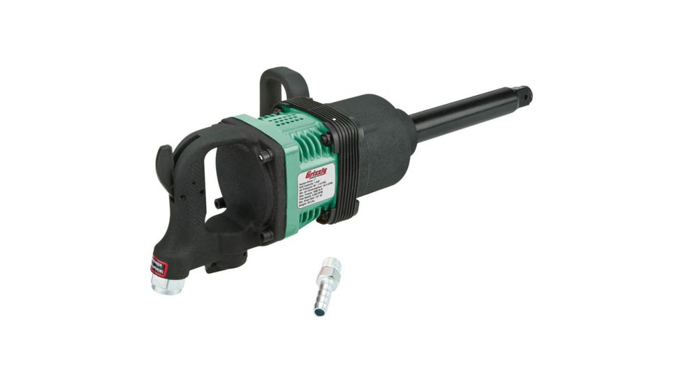 Grizzly Industrial Heavy Duty 1in. Drive Air Impact Wrench T10813