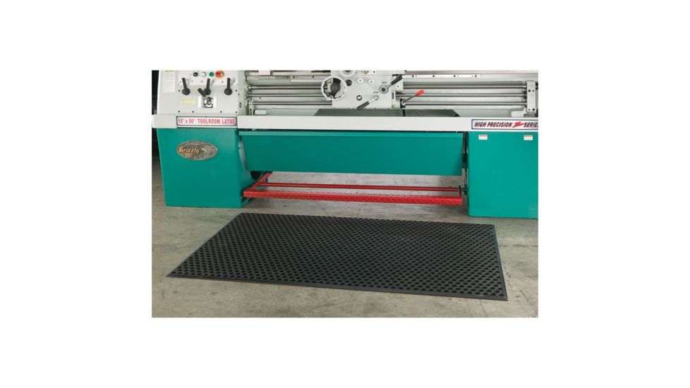 Grizzly Industrial Heavy Duty Anti-Fatigue Mat 3' x 5' T10456