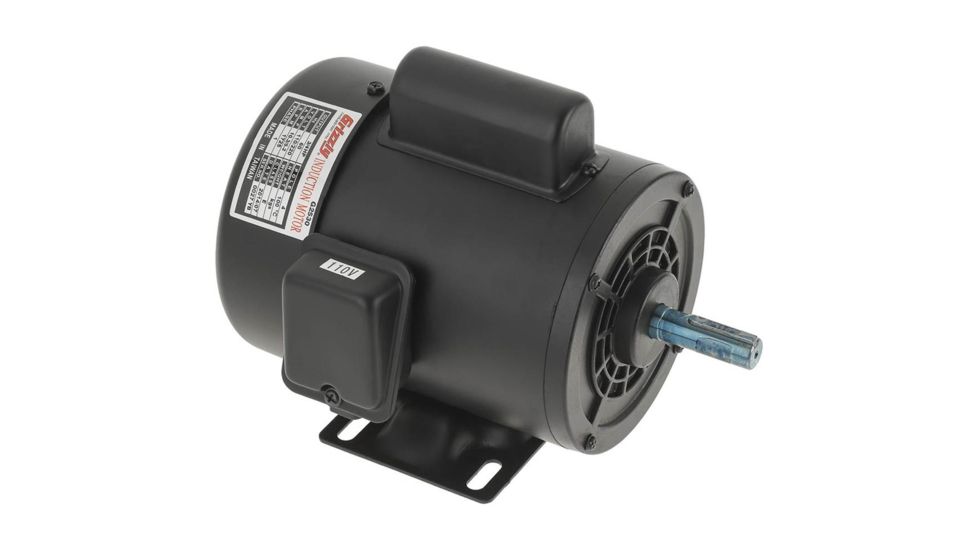 Grizzly Industrial Heavy-Duty Motor 3/4 HP Single-Phase 1725 RPM TEFC 110V/220V G2530
