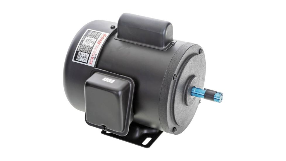Grizzly Industrial Heavy-Duty Motor 3/4 HP Single-Phase 3450 RPM TEFC 110V/220V G2531