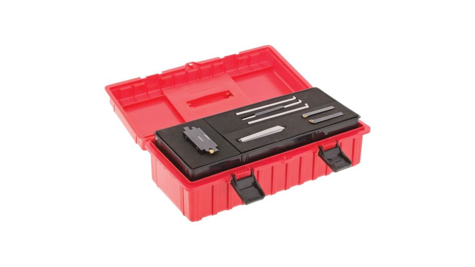 Grizzly Industrial Indexable Turning Tool Kit, 13 Pc. T10443