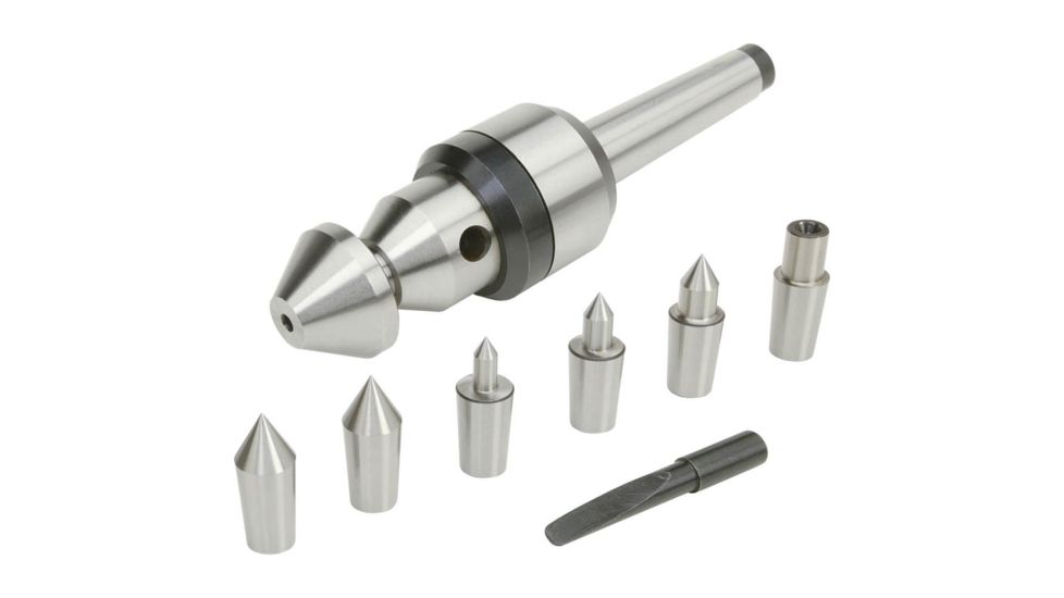 Grizzly Industrial Live Center Set - Taper: MT2 G1069