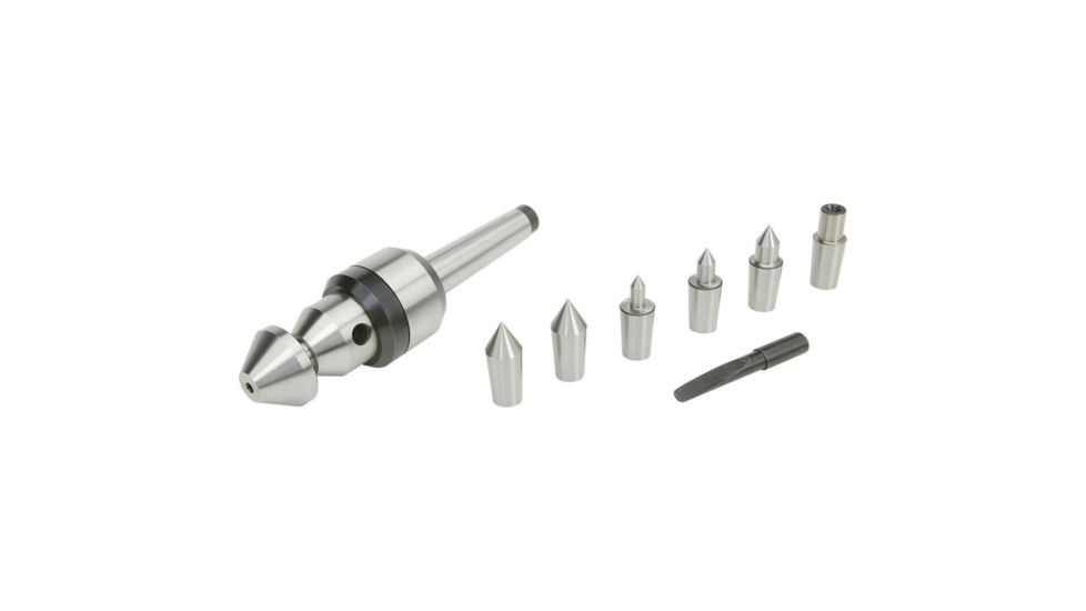 Grizzly Industrial Live Center Set - Taper: MT2 G1069