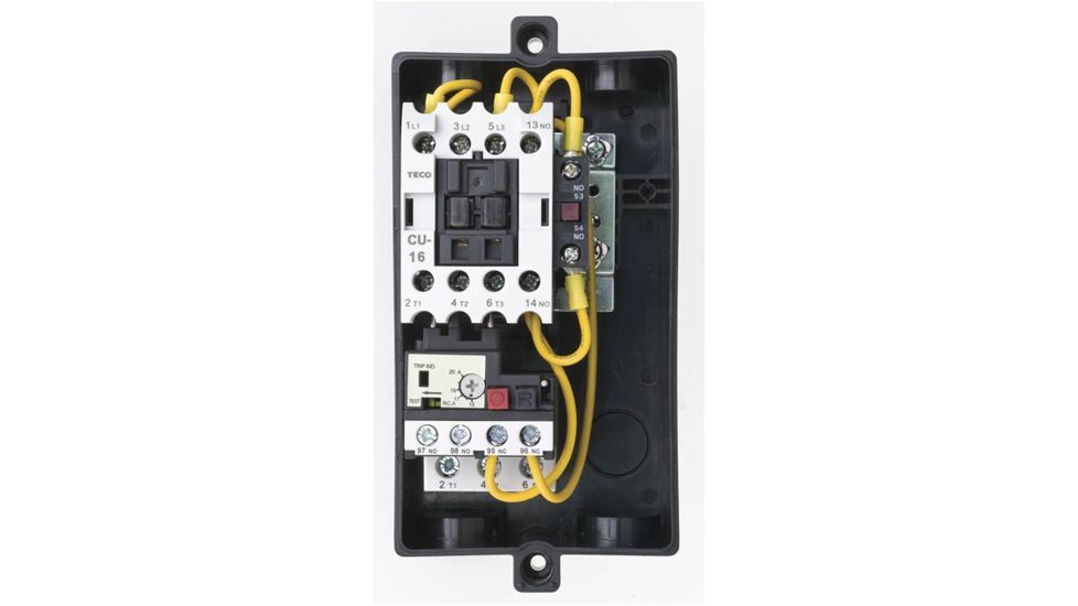 Grizzly Industrial Magnetic Switch, 3-Phase - 220V Only, 2 HP, 7.2-10A T24103