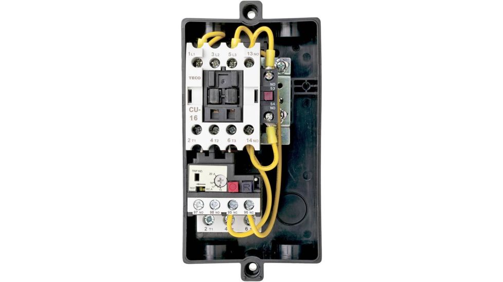 Grizzly Industrial Magnetic Switch, 3-Phase - 440V Only, 10 HP, 15-20A T24202