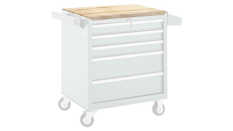 Grizzly Industrial Maple Top - 25-7/8in. x 17-3/4in. x 1-1/2in. H3744