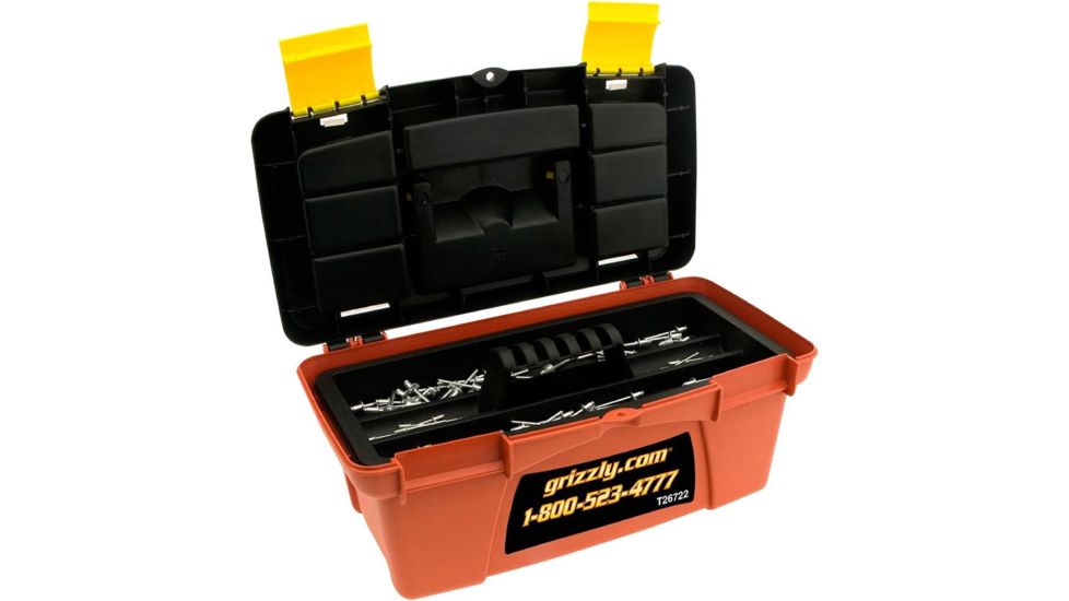 Grizzly Industrial Master Hand Riveter Kit with Storage Case T26722
