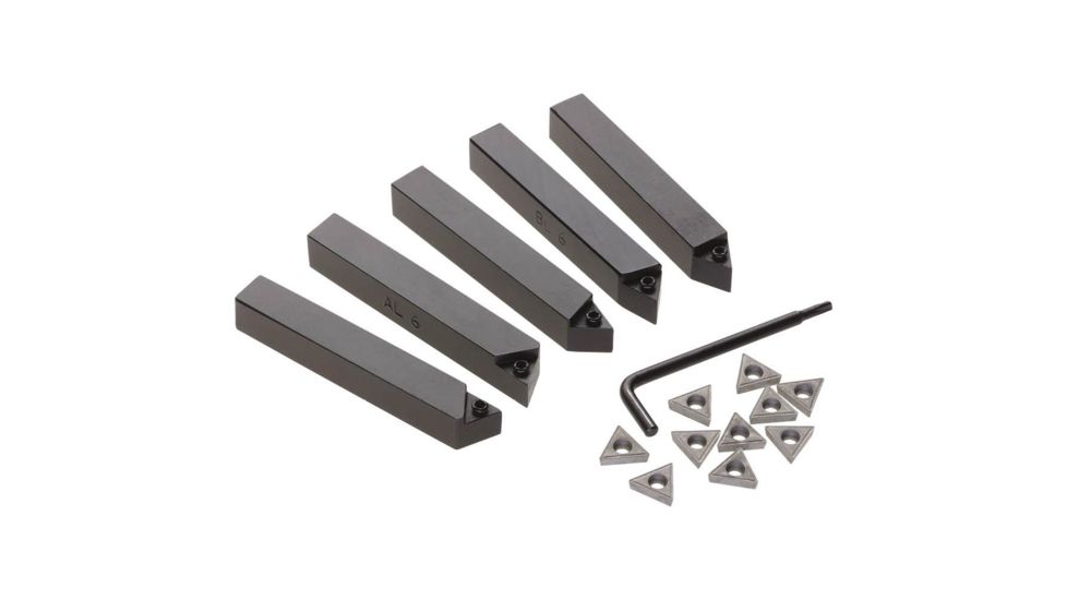 Grizzly Industrial Mini Turning Tool Set w/ Inserts H7535