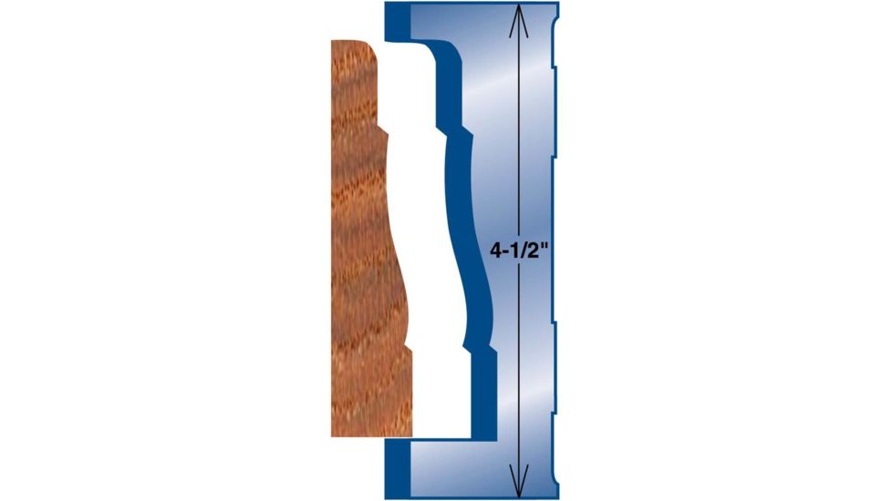 Grizzly Industrial Moulding Knife - Base, 4-1/2in G4532